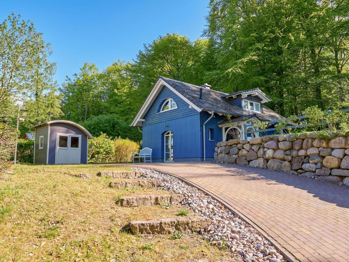 Blaues Strandhaus Sellin Exterior foto